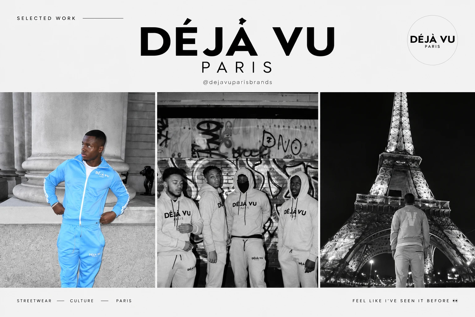 Déjà Vu Paris fashion editorial